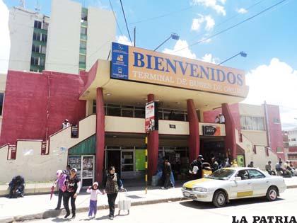 Se enmallará el perímetro de la Terminal para brindar seguridad a los usuarios