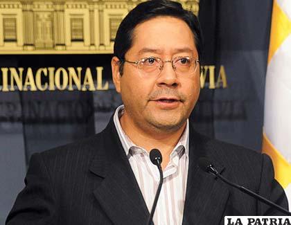 Ministro Luis Arce Catacora