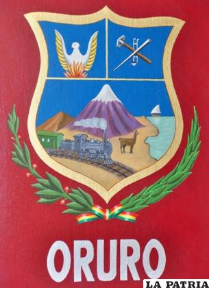 Escudo oficial del Departamento de Oruro
