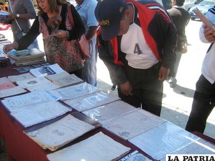 Documentos antiquísimos cuentan pasajes de la historia de Oruro