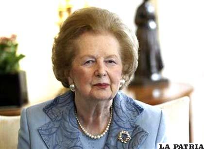 Ex primera ministra británica Margaret Thatcher murió como consecuencia de una apoplejía