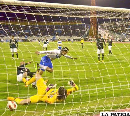 Saucedo anotó el único gol de San José