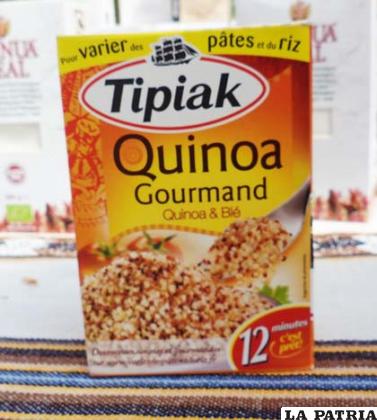 Producto transformado de la quinua elaborado y comercializado en Francia por Tipiak
