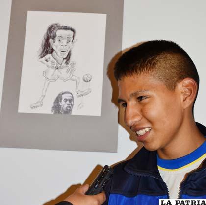 Juan Villazón un artista con futuro prometedor