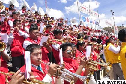 Festival de Bandas orureño se conocerá en toda Bolivia a través de una gira