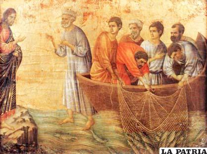 Luego de lograr una buena pesca el discípulo amado de Jesús le reconoce