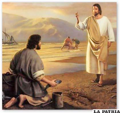 Jesús pregunta tres veces a Simón Pedro ¿Me amas?