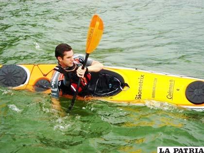 El mexicano Abraham Levy cruzará el oceáno Atlántico en un bote de remos