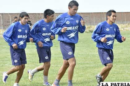 Los integrantes de San José entrenan con el objetivo de consolidar la victoria ante  Nacional Potosí