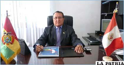 Alfredo Mamani, presidente ejecutivo de ALT