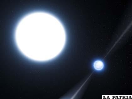 Científicos identificaron una pareja de estrellas a 7.000 años luz de la Tierra