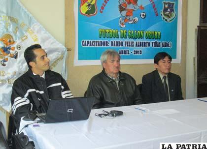 Durante la inauguración del curso internacional de arbitraje