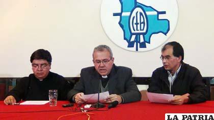 Iglesia lamentó declaraciones “no responsables” de Morales
