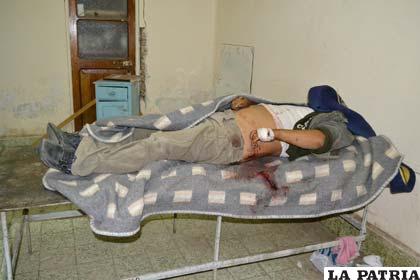 El chofer fallecido en la morgue del Hospital General