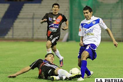 Juan Pablo Sánchez, fue el autor del único gol en el partido de ida en Oruro