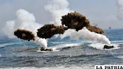 Crece la tensión entre las dos Coreas tras un intercambio de fuego en el mar