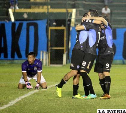 Ferreira anotó el único gol del partido
