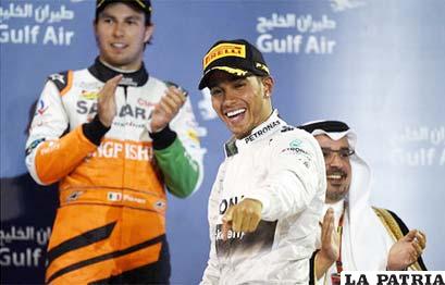 Lewis Hamilton fue el ganador del Gran Premio de Baréin 