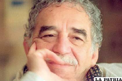 El escritor colombiano Gabriel García Márquez