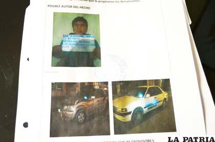 El sujeto de la fotografía acusado a robar en los dos vehículos