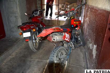 Se secuestraron dos motos que aparentemente participaron del ilícito
