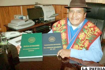 El presidente del Tribunal Agroambiental, Bernardo Huarachi, fue destituido de su cargo
