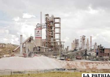 Empresa externa emplazará en Oruro una fábrica de cemento que competirá con las ya instaladas en el país