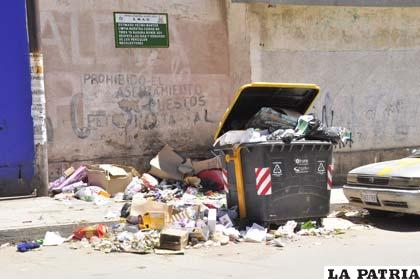 Recojo de contenedores según EMAO favorecerá a disminuir la acumulación de basura