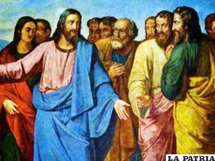 Jesucristo habló con los apóstoles durante el camino hacia Jerusalén