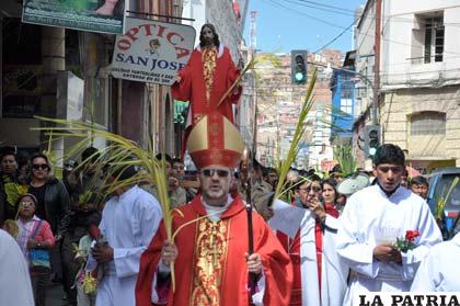 Comunidad católica inició celebración de la Semana Santa