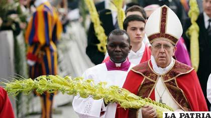 Celebración de Semana Santa con el Papa Francisco