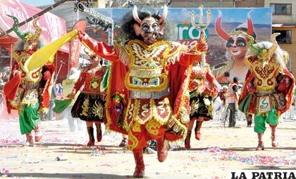 El Carnaval de Oruro cumple 13 años de ser “Obra Maestra”