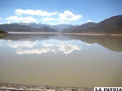 La represa de Tacagua queda en Challapata