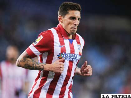 José Sosa, figura en el Atlético 
de Madrid