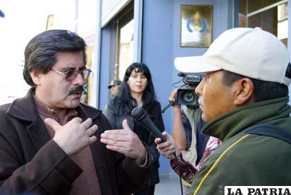 Waldo Albarracín asegura que la justicia en Bolivia es draconiana