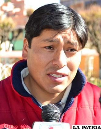Roger Copa, responsable del proceso de contratación del Municipio