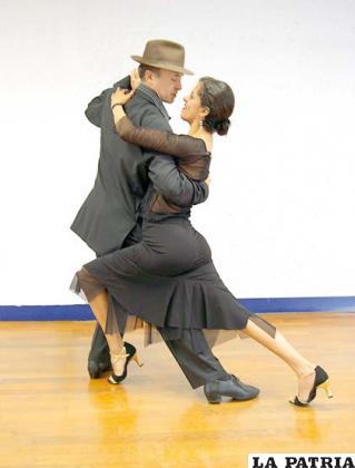 Los profesores de tango, Christian Charvy y Patricia Bellot