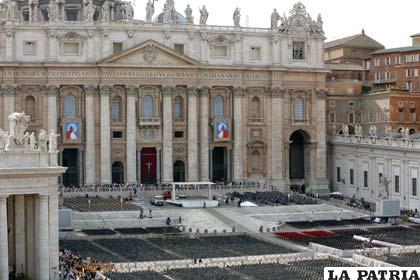 Plaza de San Pedro en el Vaticano