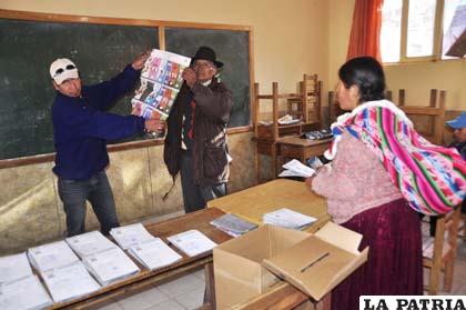 Proceso eleccionario de las subnacionales en Oruro