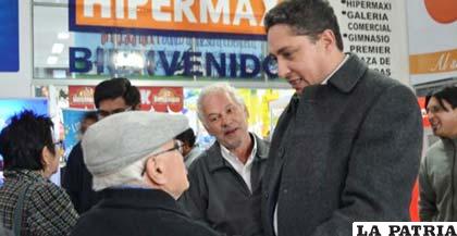 El Procurador General del Estado, Héctor Arce, junto a Manuel Morales Dávila