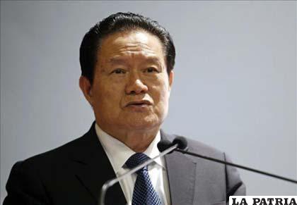 El ex ministro de Seguridad chino, Zhou Yongkang