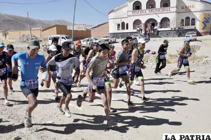 Deportistas que habitualmente participan en los torneos de duatlón 