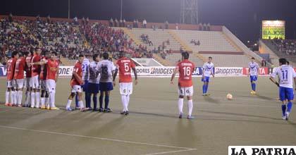 En el partido de ida que se jugó el 5 de marzo en Chiclayo, venció Juan Áurich por 2-0
