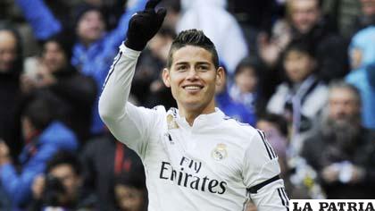 James Rodríguez demostró que está para ser titular