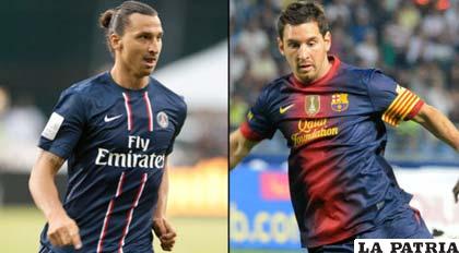 Zlatan Ibrahimovic y Lionel Messi volverán a enfrentarse