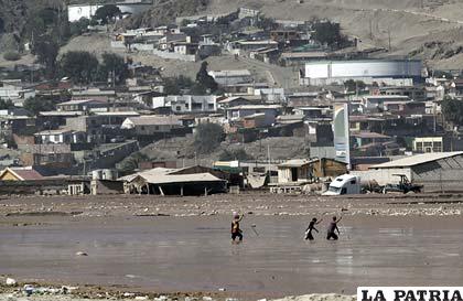 Zona totalmente inundada en Chile después de más de 80 años