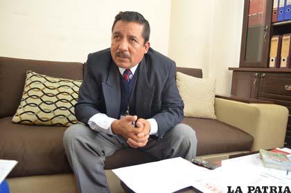 Darío Saavedra, director del Servicio de Registro Cívico