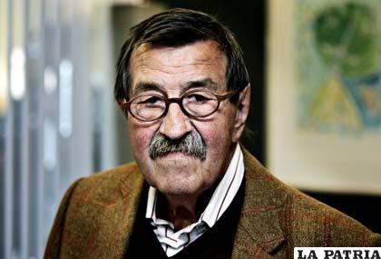 El fallecido escritor alemán Günter Grass, premio Nobel de Literatura 1999