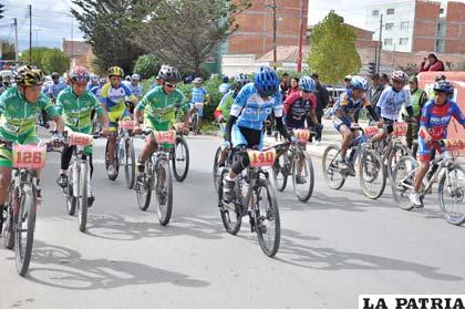 En la modalidad de Ascenso los ciclistas de la categoría Sub-19