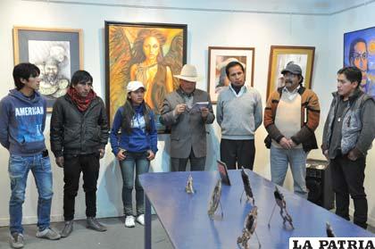 Muestra pictórica de la UPEA